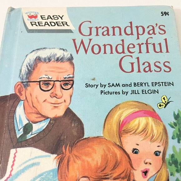 Vtg 1962 Grandpas Wonderful Glass by Sam and Beryl Epstein Easy Reader - Picture 2 of 16